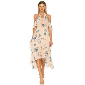 Ulla Johnson Valentine Dress Ruffled Silk Floral